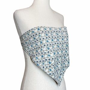 Nasty Gal Bandana Tie Strapless Crop Top S/M